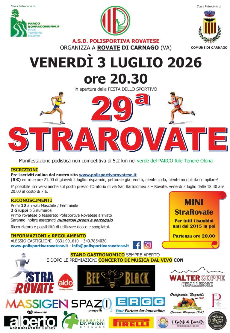 29° StraRovate